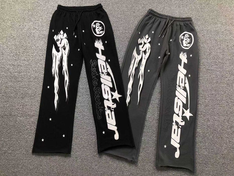Штани Hellstar Gravity Studios streetwear штаны хелстар графіт чорні