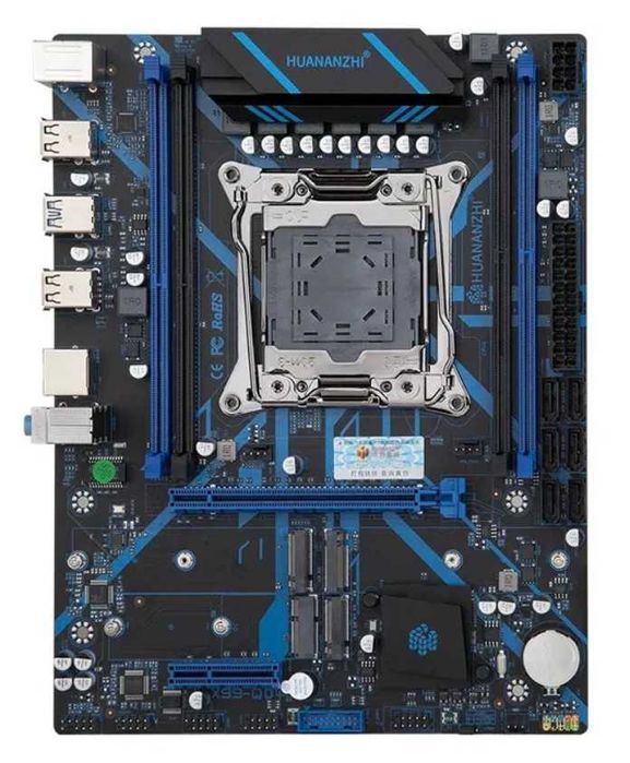 Материнская плата HUANANZHI X99 QD4 LGA 2011-3 Intel E5 V3 V4