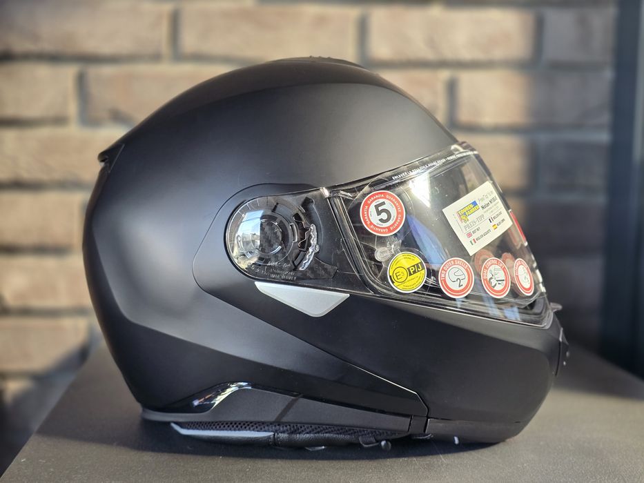 Kask z podnoszoną szczęką Nolan N 100-5 czarny mat L