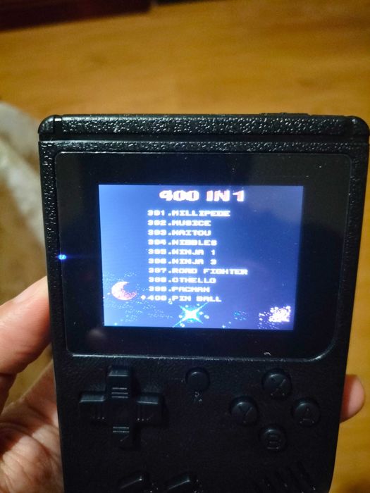 Consola Portátil Retro Com 400 jogos - Nova