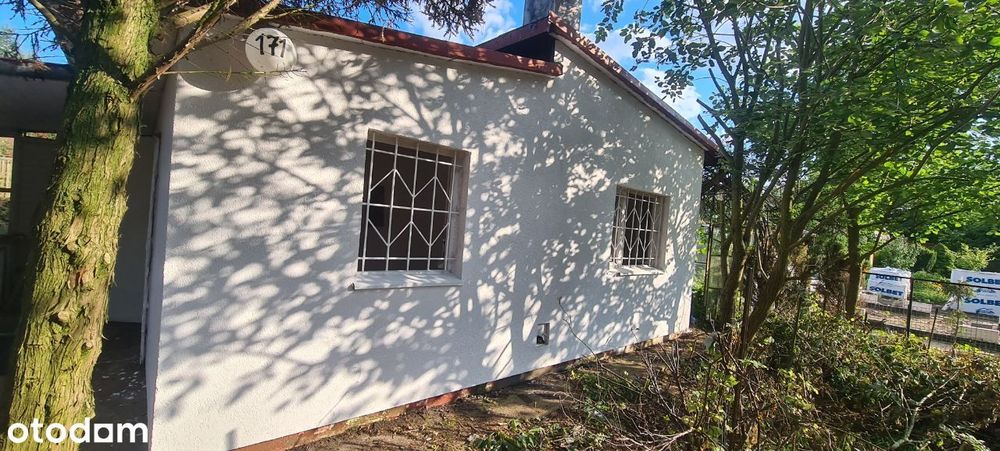 ROD Działka z Domkiem Murowanym 35 m² – Złotniki Tęcza Gmina Suchy Las