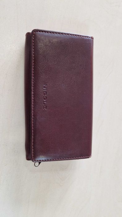 Skórzany damski portfel Nicole