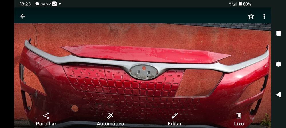 Parachoques Hyundai kona