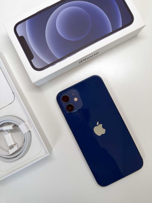 Apple iPhone 12・256GB・Azul (Fatura e Garantia)