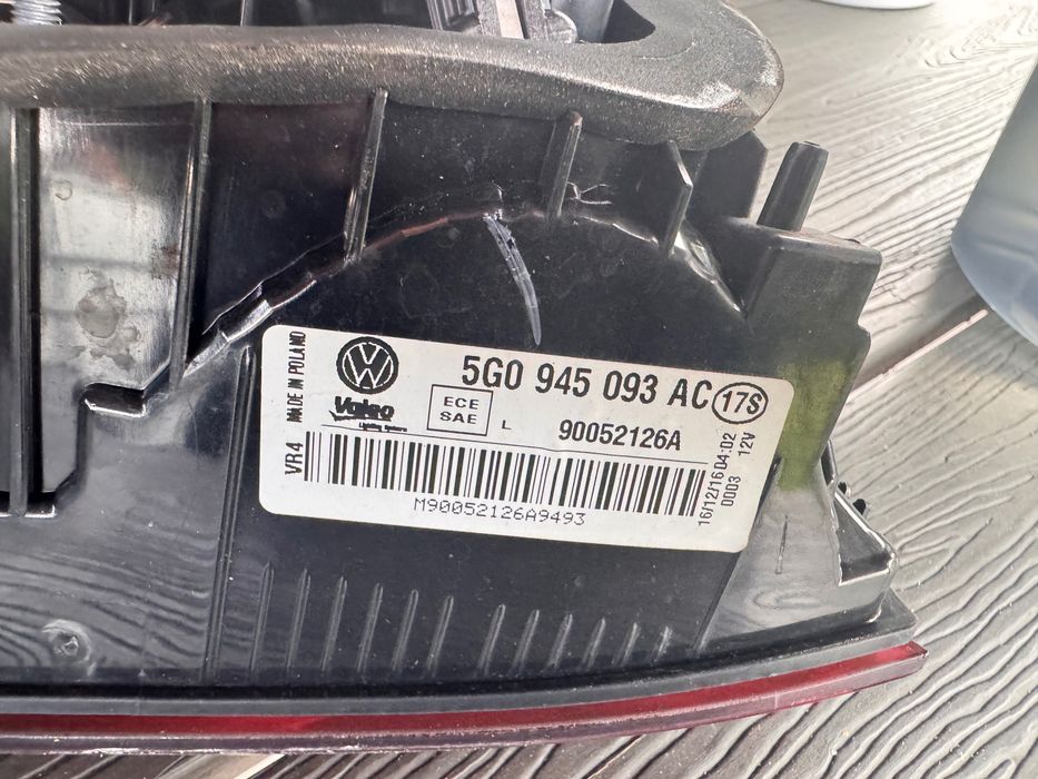 Lampy tył Golf VII komplet 4szt.