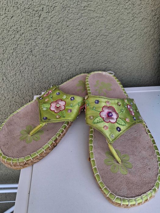 Klapki boho nowe