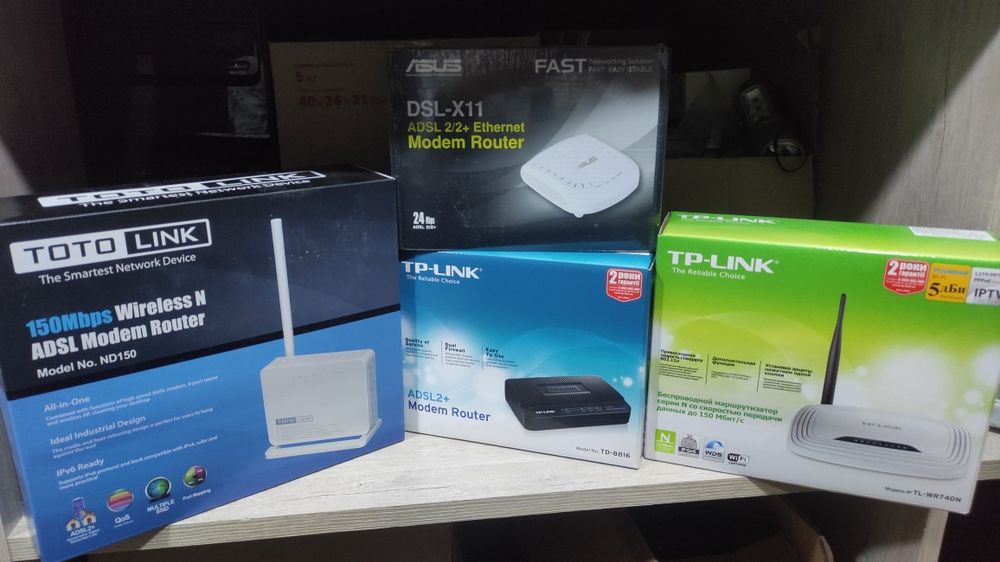 Роутери ADSL Modem Router