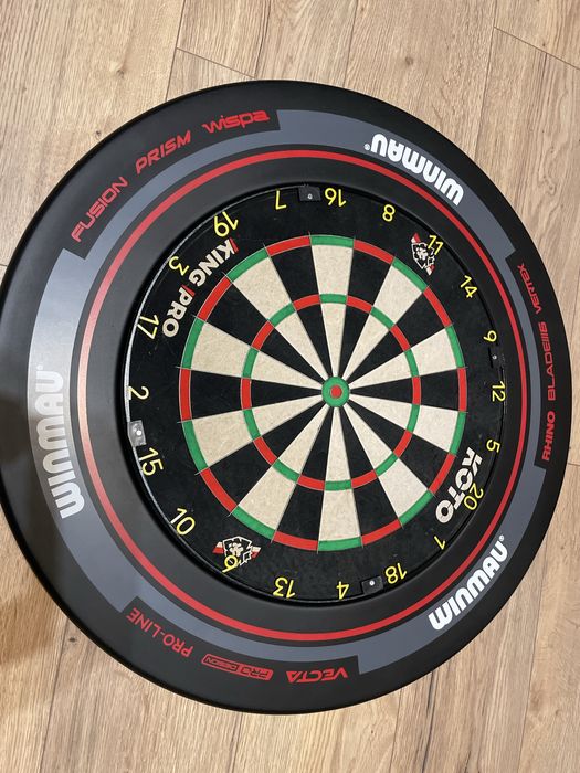 Numeracja dart cyfry w kolorze żółtym
