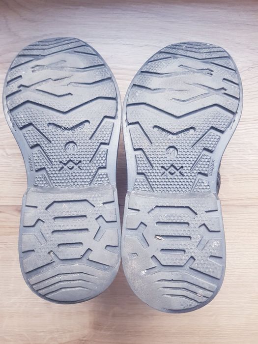 Skórzane zimowe ocieplane kozaki półbuty męskie marki Mister Pan roz41