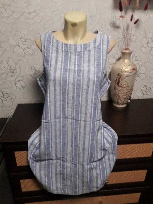 Платье новое лето лен