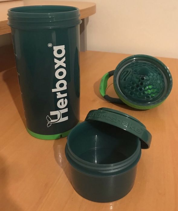 Pack Herboxa (Greens)+Shaker+ Espumador Elétrico+Garrafa Tupperware