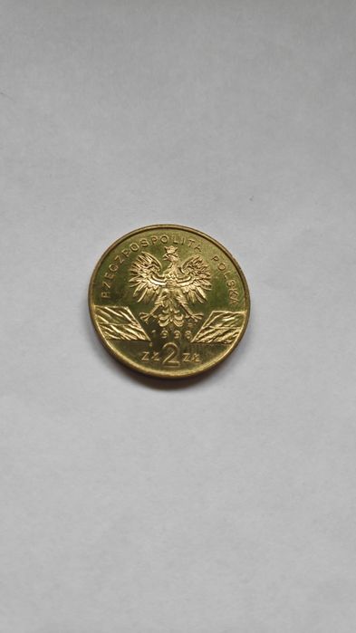 2 złote okolicznościowe Ropucha Paskówka