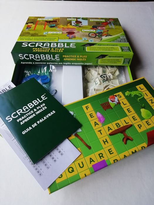 Scrabble + Ladybug + PJ Masks