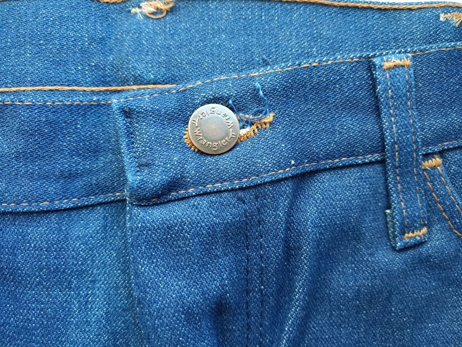 Винтажные американские джинсы WRANGLER W36 L38 Настоящие 945DEN 13