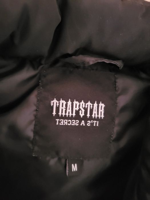 Жилетка trapstar чоловіча безрукавка спортивная трепстар чорна