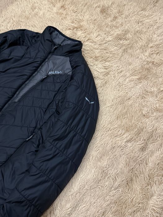 Чёрная куртка подклад пуховик salewa салева оригинал s