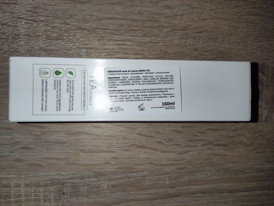 Sersanlove tonik do twarzy tea toner zielona herbata 160ml