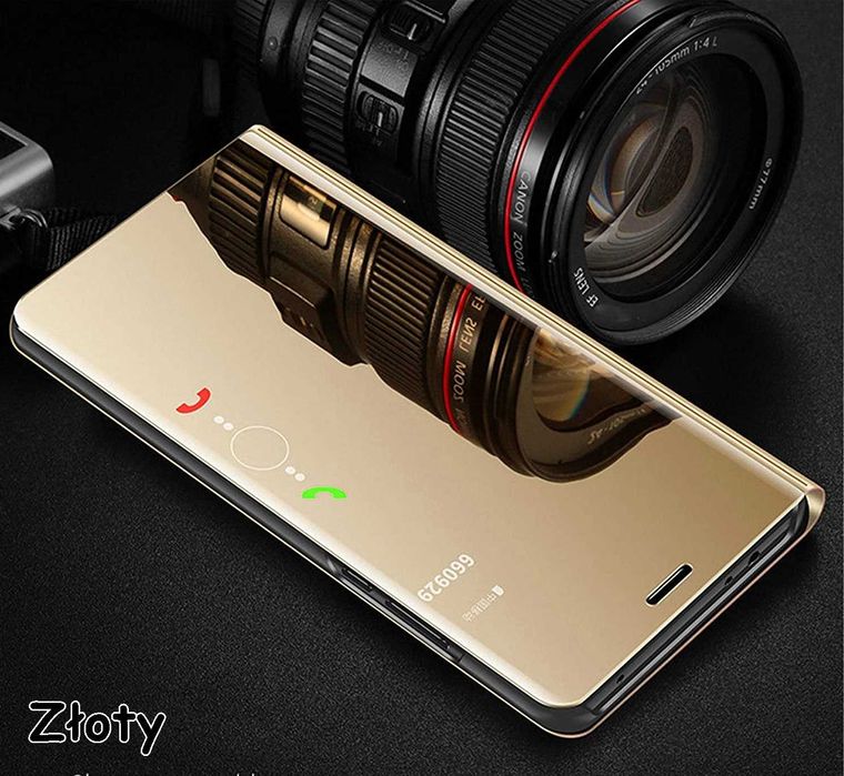 Etui Clear View do Samsung Galaxy S9 G960F + Szkło Hartowane