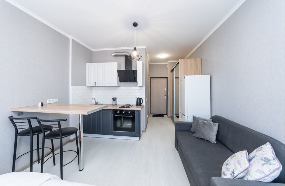 Смарт квартира в ЖК Комфорт таун, Київ, подобово, погодинно