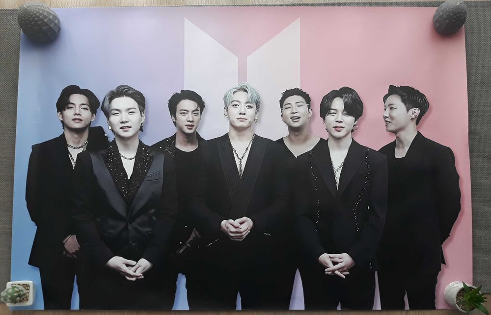 Poster Kpop dos BTS