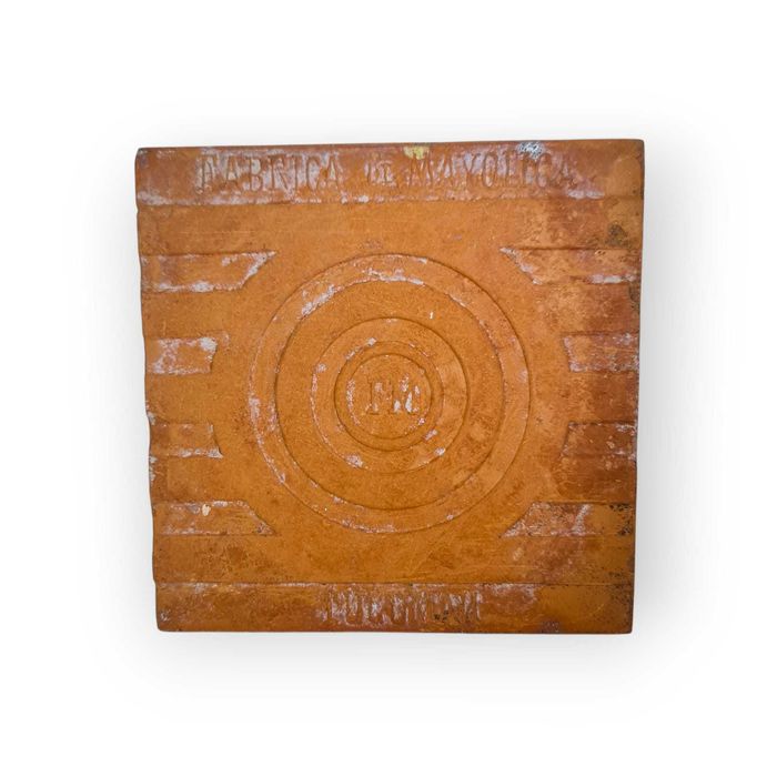 Azulejo Antigo “Fábrica di Mayolica – Tucumán” |Ornamental Policromado