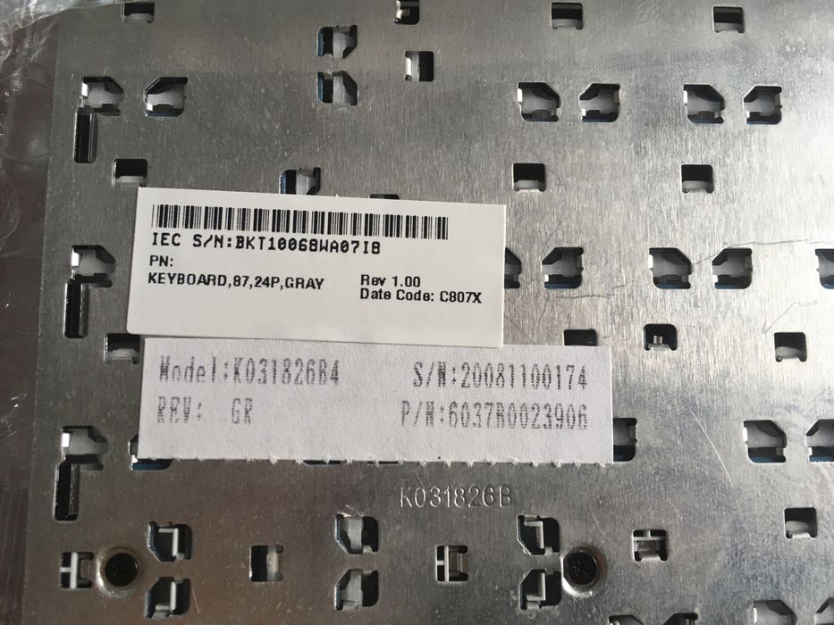 Zestaw 5 klawiatur do laptopów