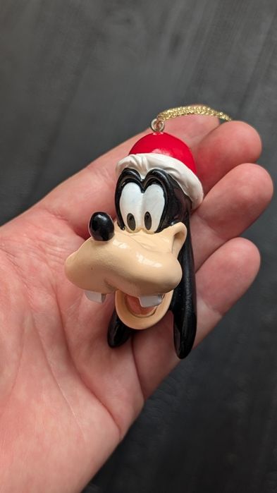 Новогодние игрушки Disney Christmas tree Pluto Goofy  Santa Claus