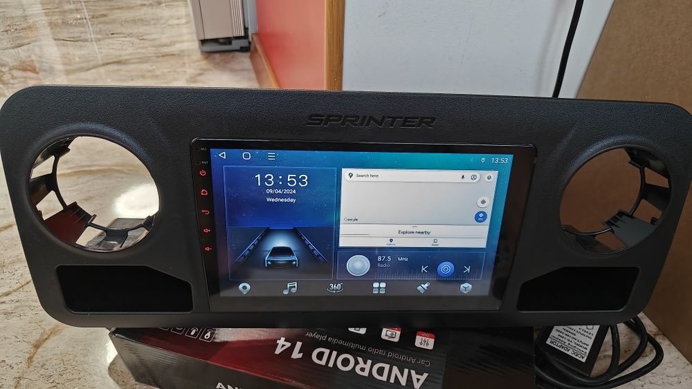 Штатная магнитола Mercedes Sprinter android GPS WiFi 2018+