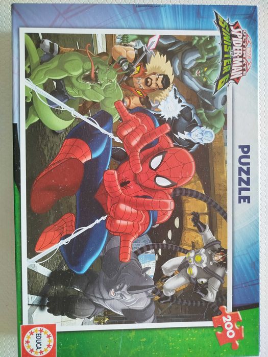 Spider-Man Puzzle – 200 Pieces – Ages 6 to 864752418867331120