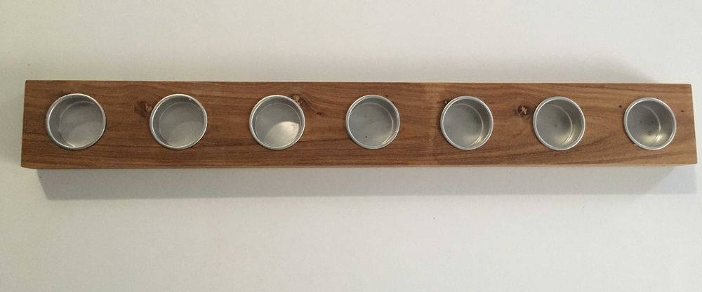 Solid wood candle holder428625765052590082