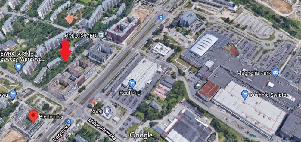 Pokój (18m2) 1 os. z balkonem, Popowice, przy Magnolii. Max 3 osoby w całym mieszkaniu 58 m2. Niskie opłaty, światłowód