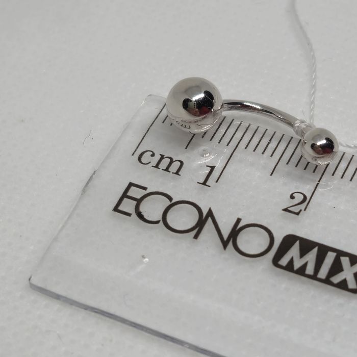 Пірсінг з білого золота. Новий. Sovissimo.