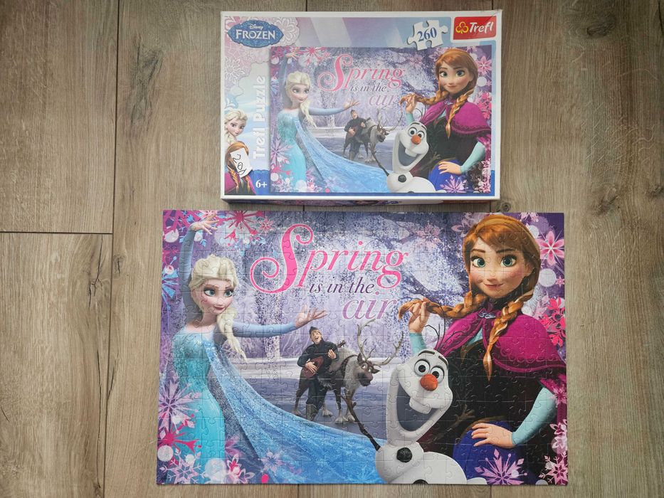 Пазл Frozen Trefl  (13195)  260 эл. 60х40 см, Холодное сердце.