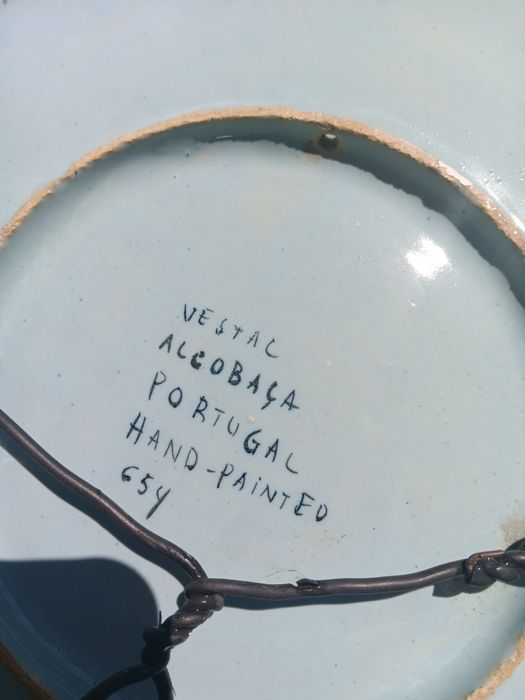 Prato antigo loiça de Alcobaça