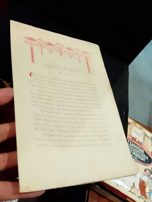 Biografias do Álbum Teatral  1918 vários artistas. 33 unidades