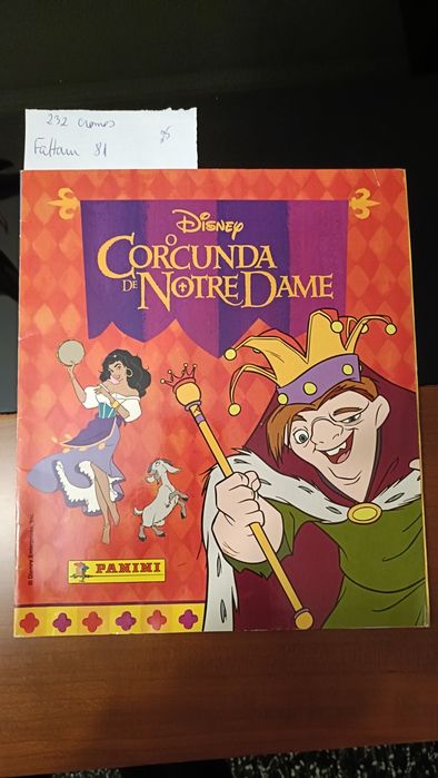 Cadernetas de cromos incompletas