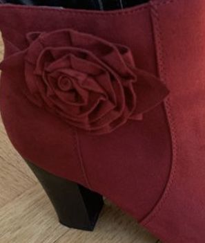 Botki damskie na obcasie