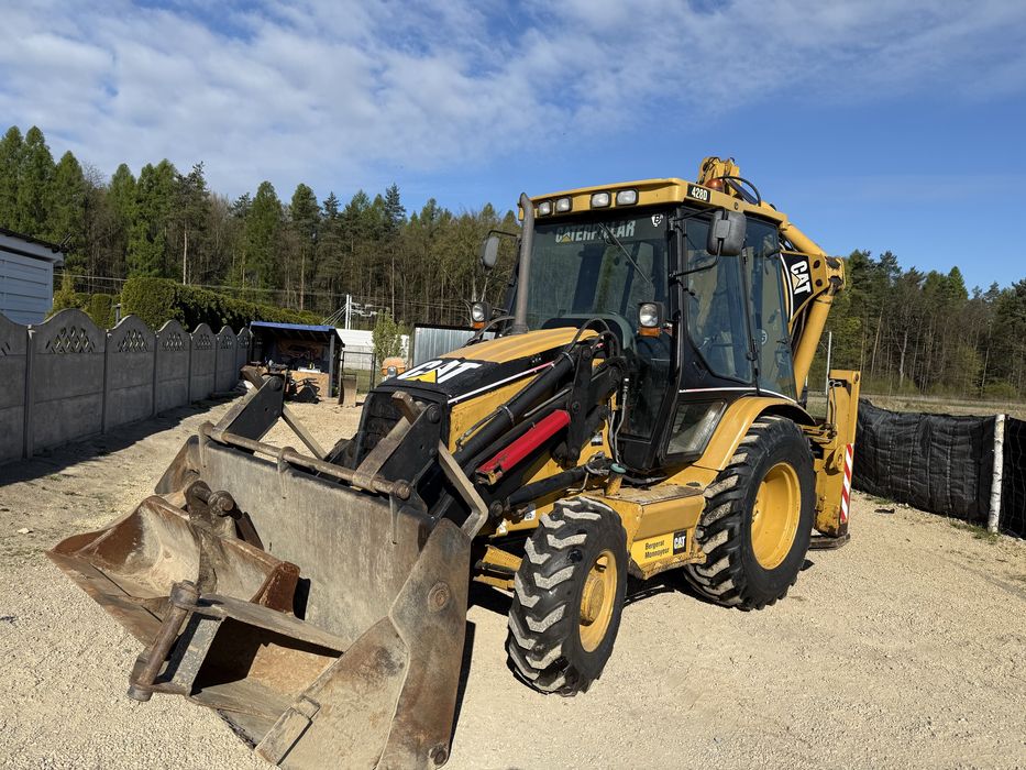 Cat 428d caterpillar  2005r koparko ladowarka  Cat  jcb