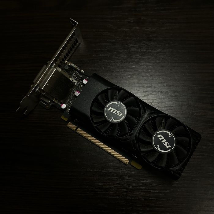 Видеокарта msi 1050 ti (mini)