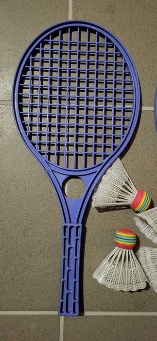 Paletki do badmintona + lotki