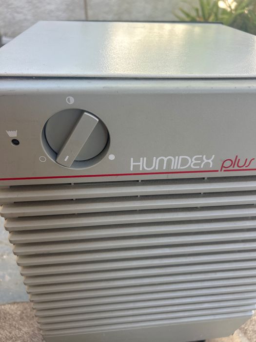 Desumidificador a trabalhar na perfeição