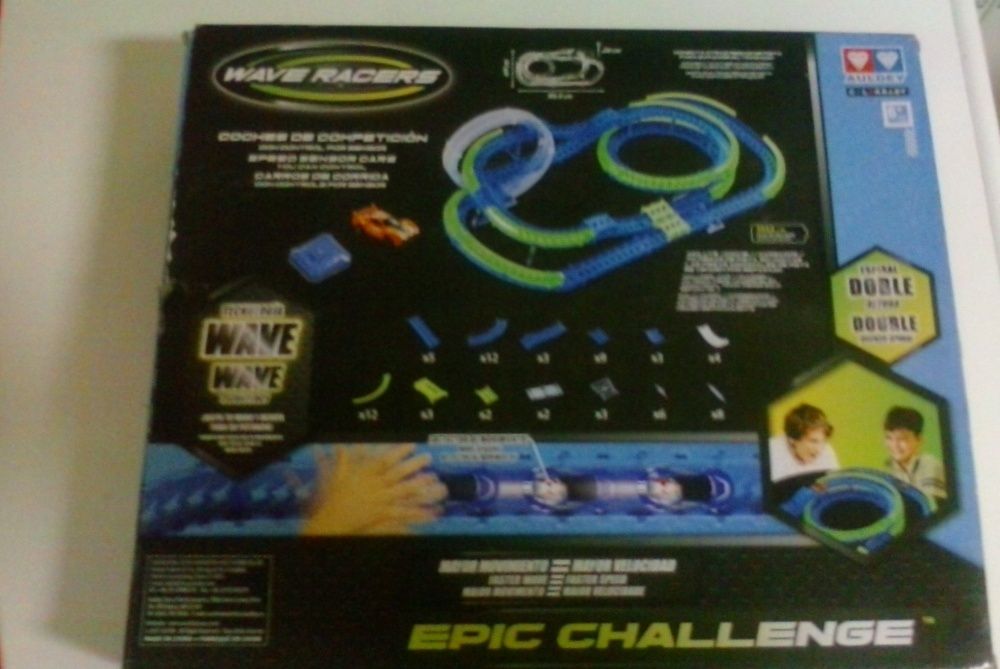 Pista de carros Wave Races (novo)