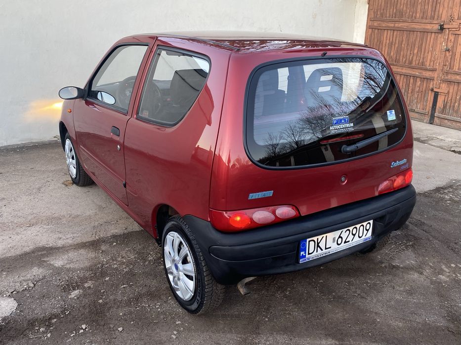 Fiat Seicento Young, 899cm, 78tys km, Salon Polska.