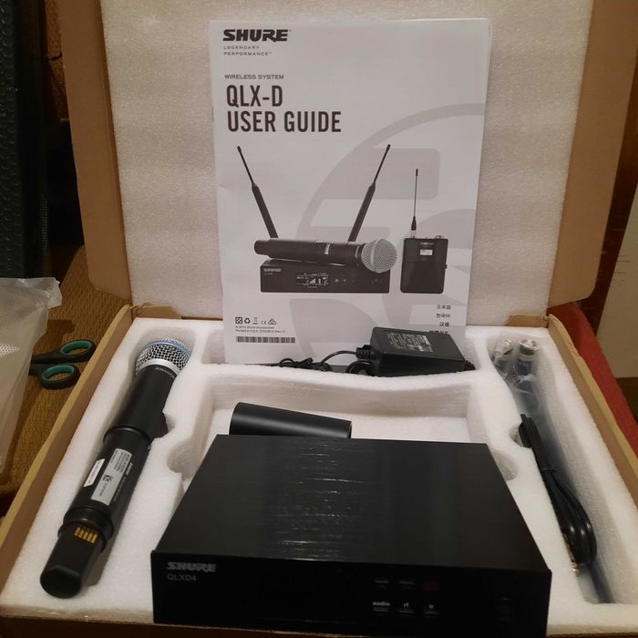 Радіосистема Qlxd24 Shure beta sm58