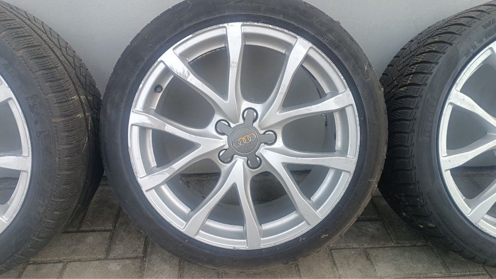 Kola alufelgi felgi 18” + opony 5x112 Audi A6 C6 Vw OE ET 48 Ronal