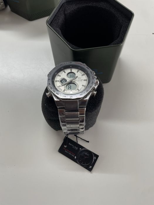 Relógio Skyline USA Dual-Time 30M