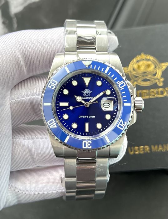 Дайверський 200м кварцовий Addiesdive MY-H3-2QZ  Miyota Часы мужские
