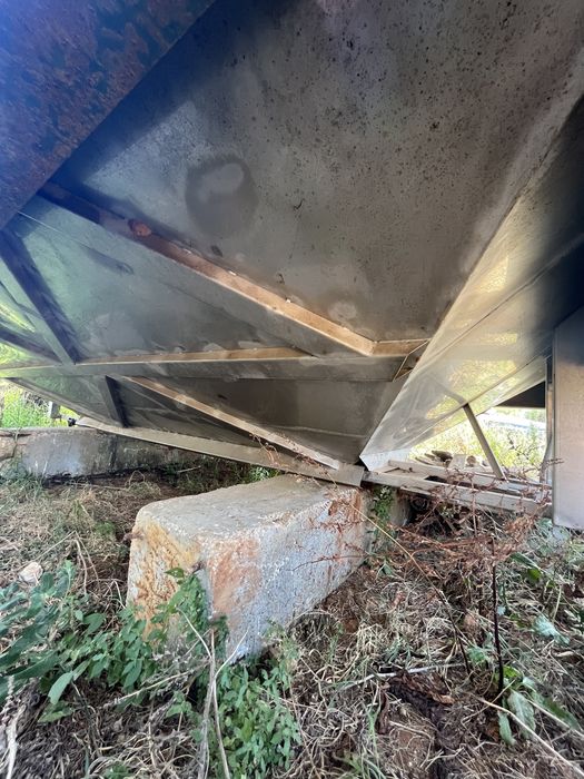 Silo de inox com capacidade de 42000kg