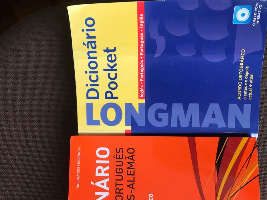 Dicionário Longman Pocket (Advanced): Inglês; Dicionário Alemão