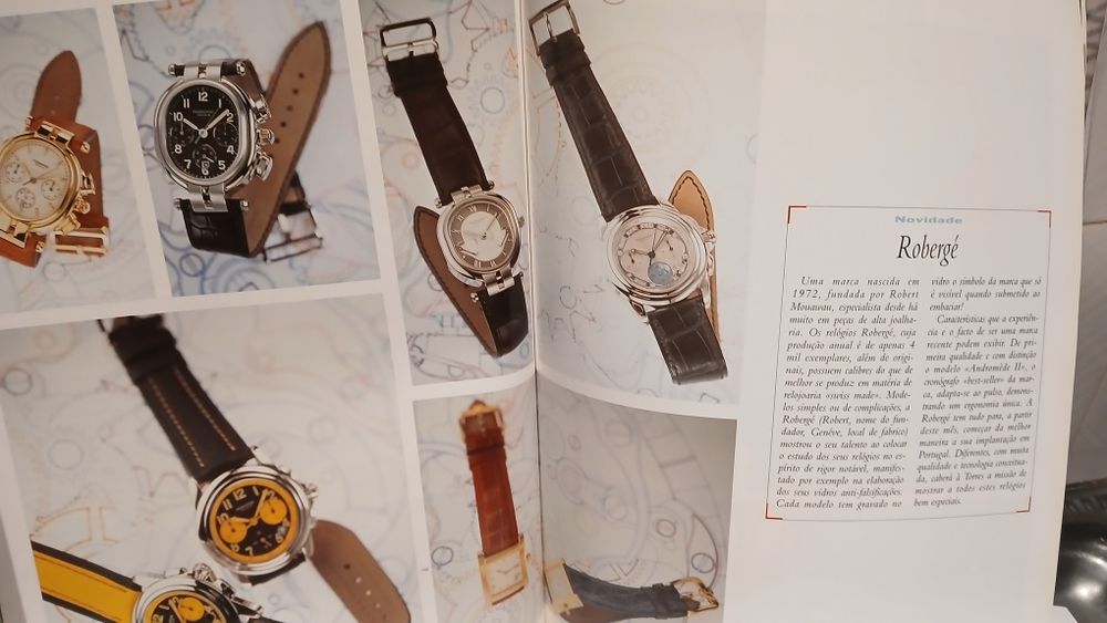 Revista Relógios e Joias vintage